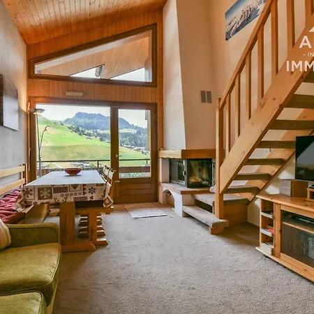 Duplex Chaleureux, 3 Chambres, 7-9 Pers., Proche Commerces, Vue Pistes, Garage Prive - Fr-1-391-23 Le Grand-Bornand